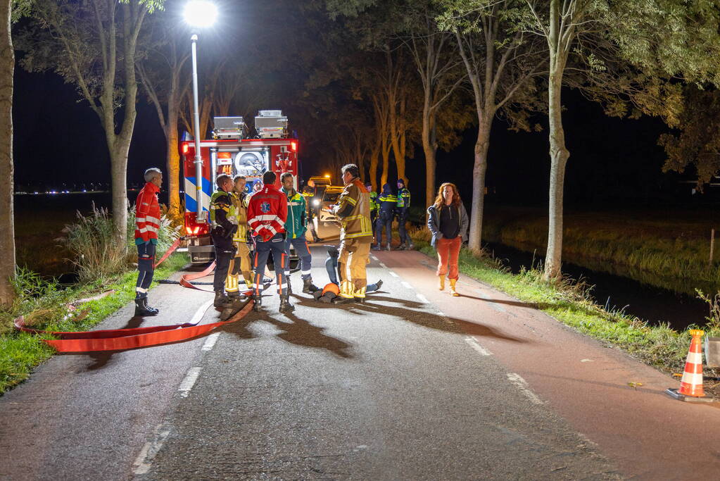 Honderden koeien gered bij uitslaande brand