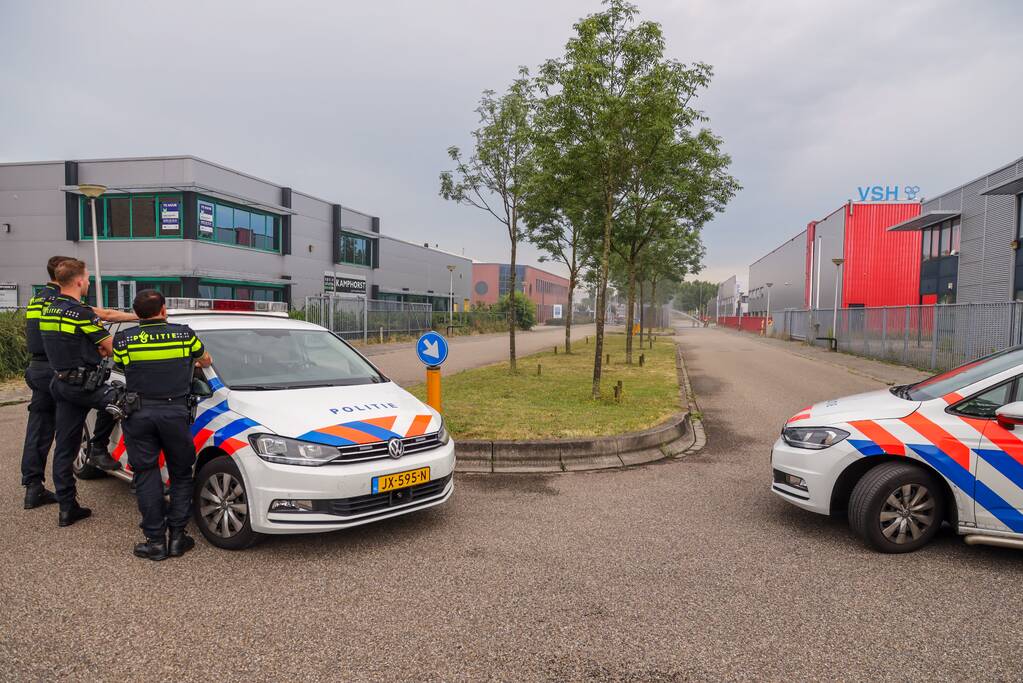 Veel rook bij brand stroomhuis