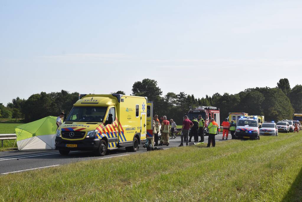 Meerdere gewonden bij frontale aanrijding