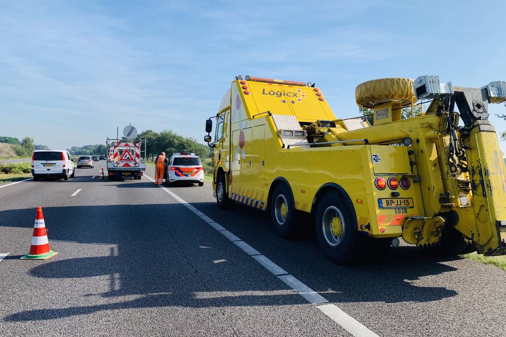 Vrachtwagen in beslag genomen door politie