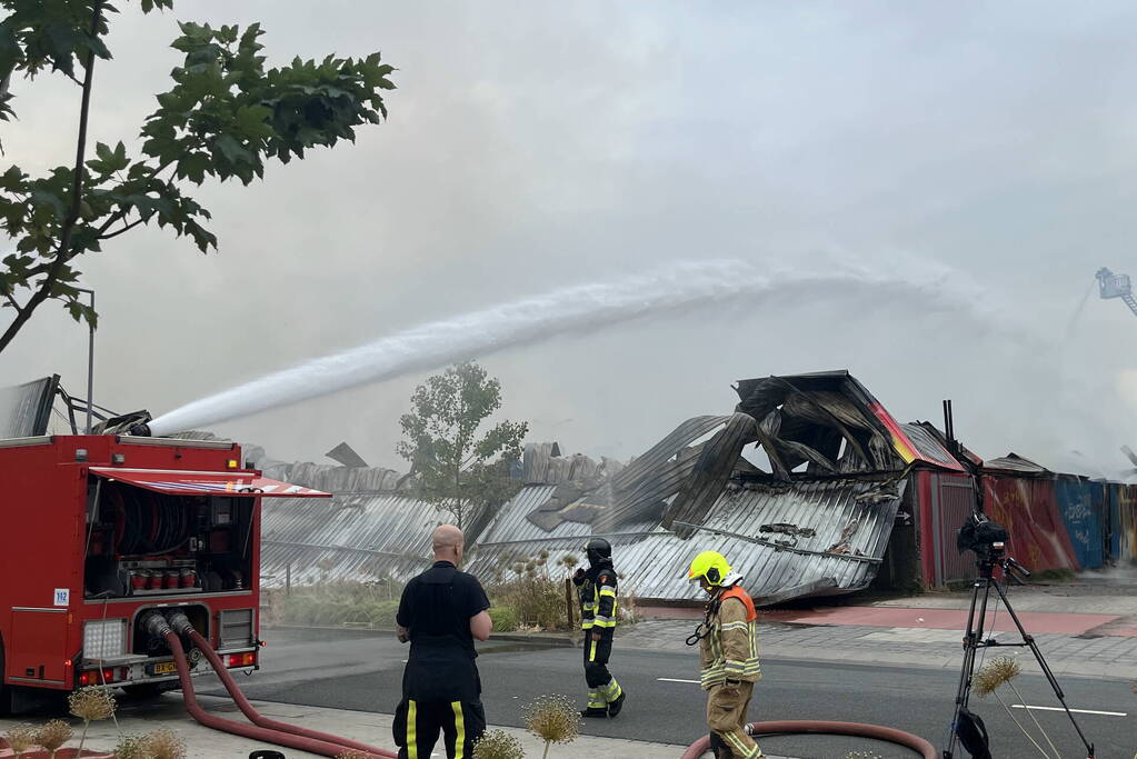 NL-Alert uitgestuurd vanwege zeer grote brand