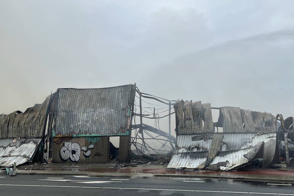 NL-Alert uitgestuurd vanwege zeer grote brand