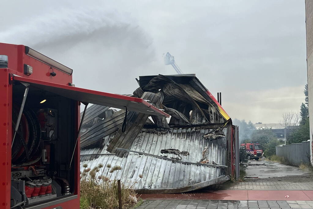 NL-Alert uitgestuurd vanwege zeer grote brand