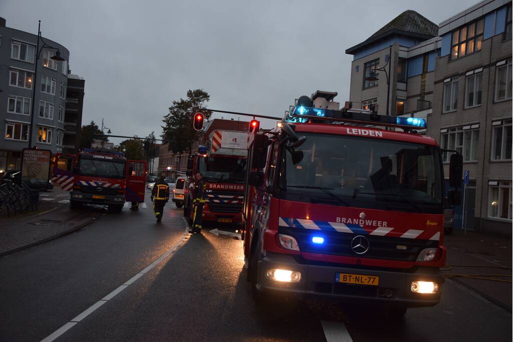 Brandweer rukt groots uit voor melding woningbrand