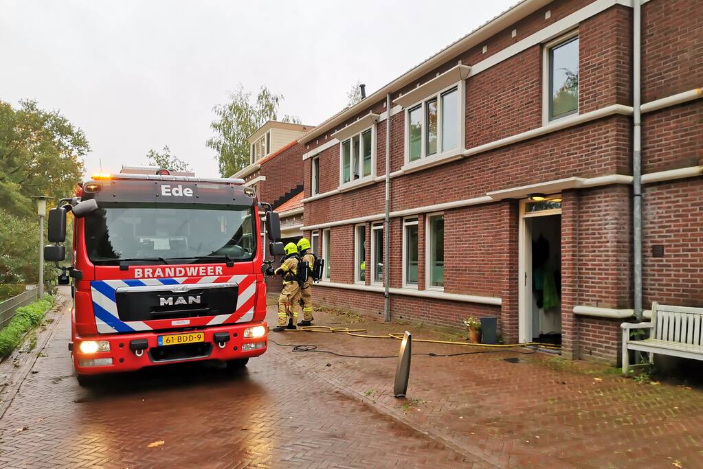 Brand in woning van begeleid wonen