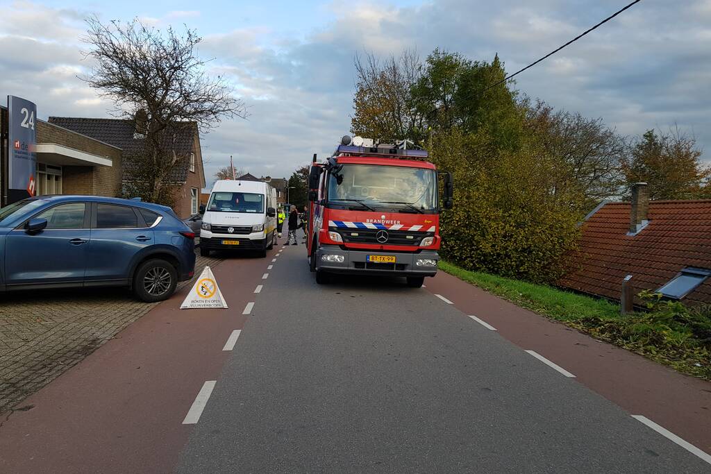 Gaslekkage door graafwerkzaamheden