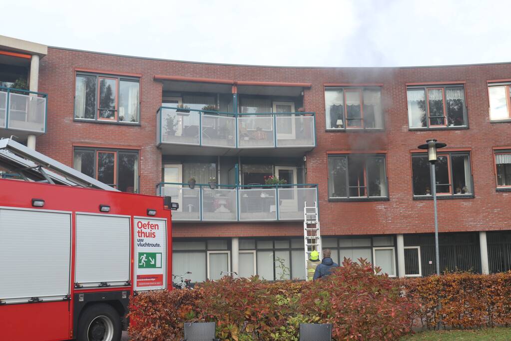 Brand in woning van zorgcentrum