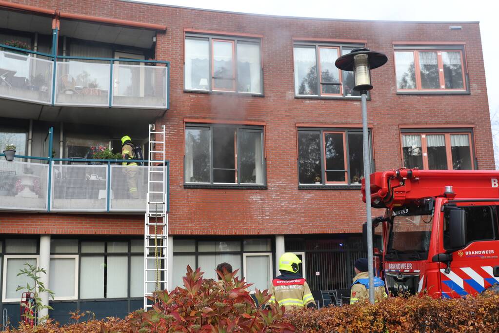 Brand in woning van zorgcentrum