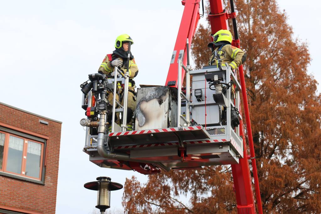 Brand in woning van zorgcentrum