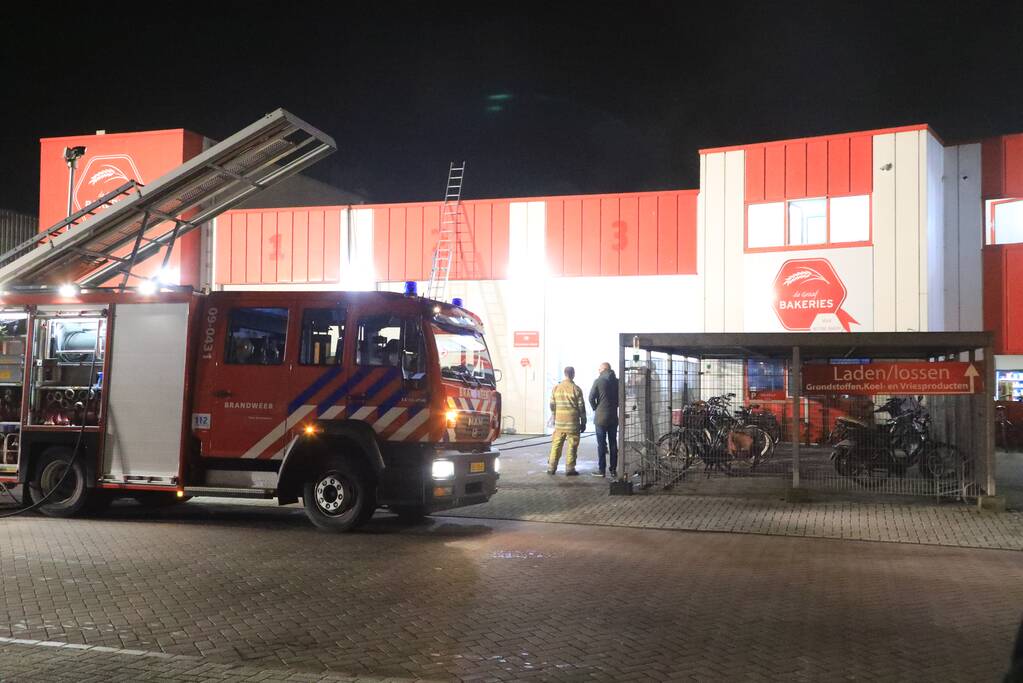 Brand bij De Graaf Bakeries