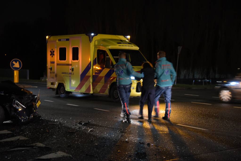 Meerdere gewonden na ernstige aanrijding