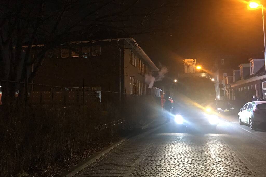 Rookontwikkeling uit bedrijfspand blijkt geen brand te zijn