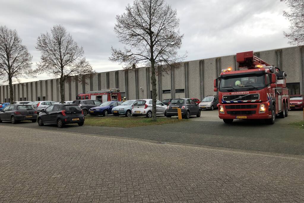 Brand op dak na werkzaamheden