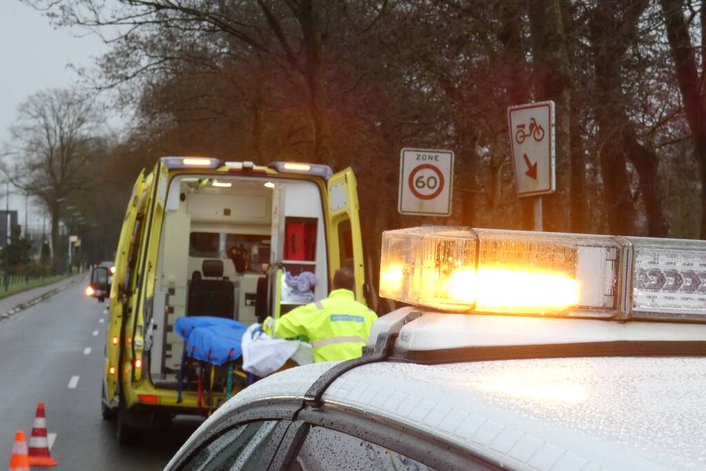 Brommerrijder gewond na val