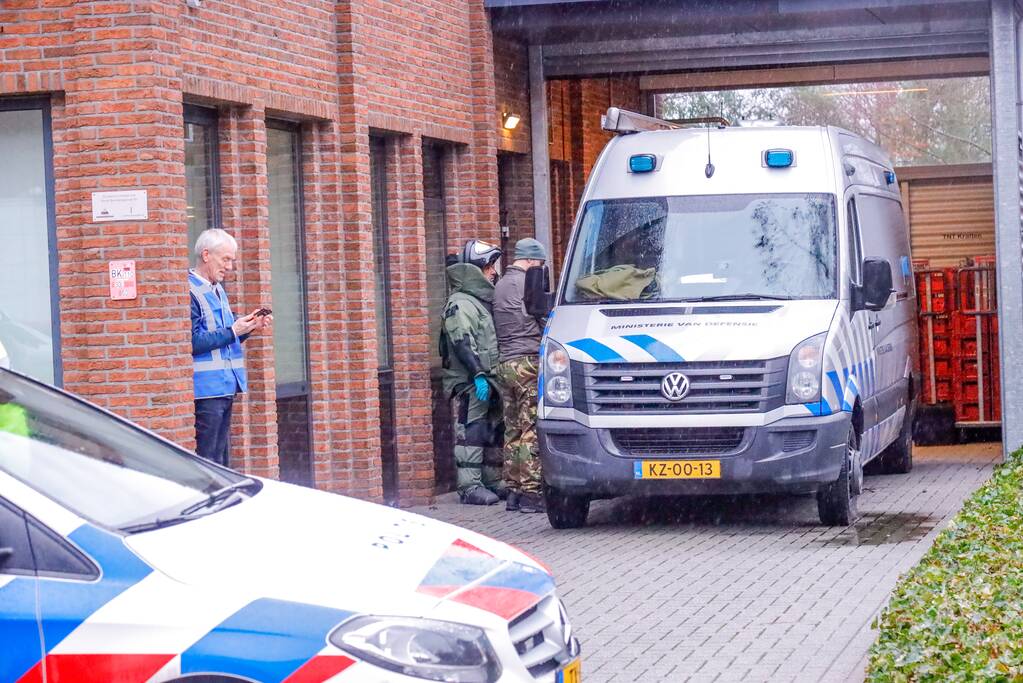 Politie onderzoekt een verdachte brief bij Unisys Payment