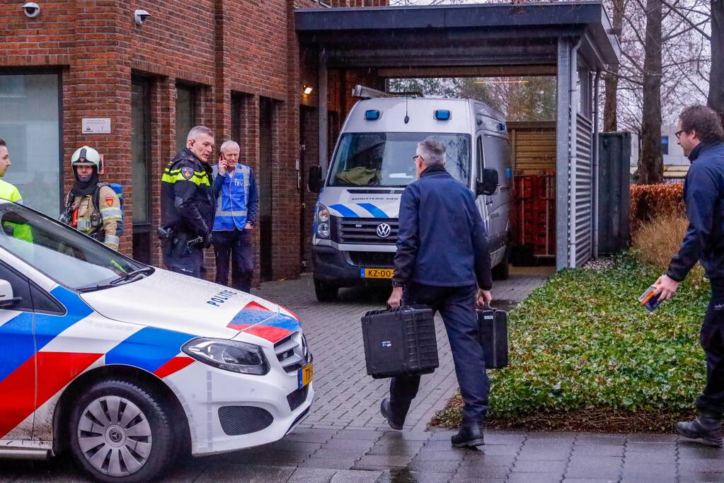 Politie onderzoekt een verdachte brief bij Unisys Payment