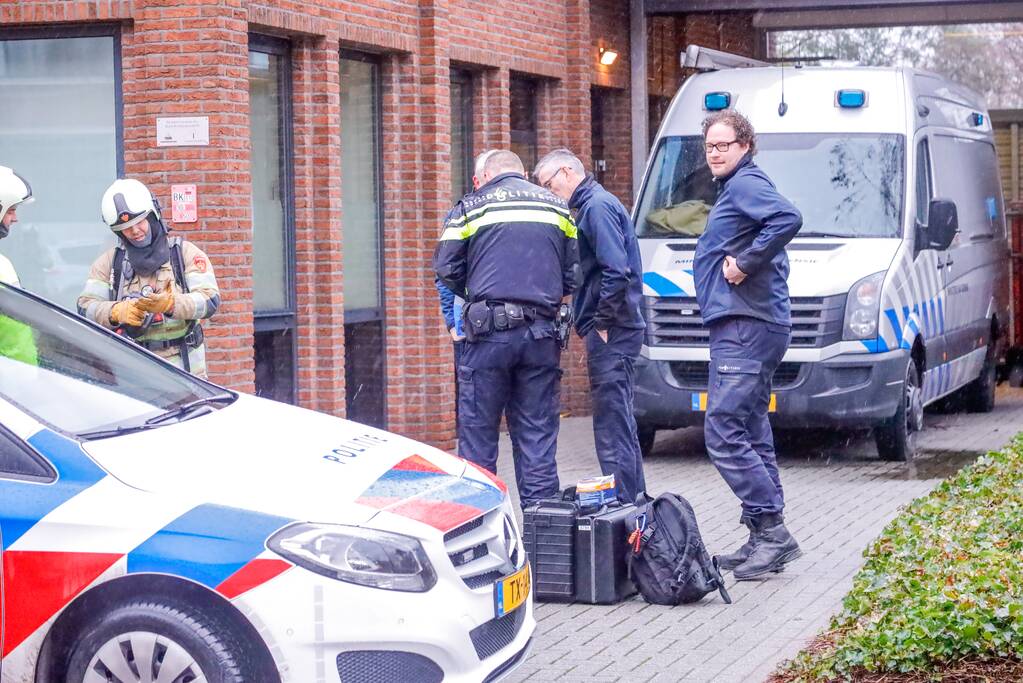 Politie onderzoekt een verdachte brief bij Unisys Payment