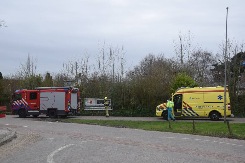 Persoon gewond door CO-vergiftiging Sakko tankstation