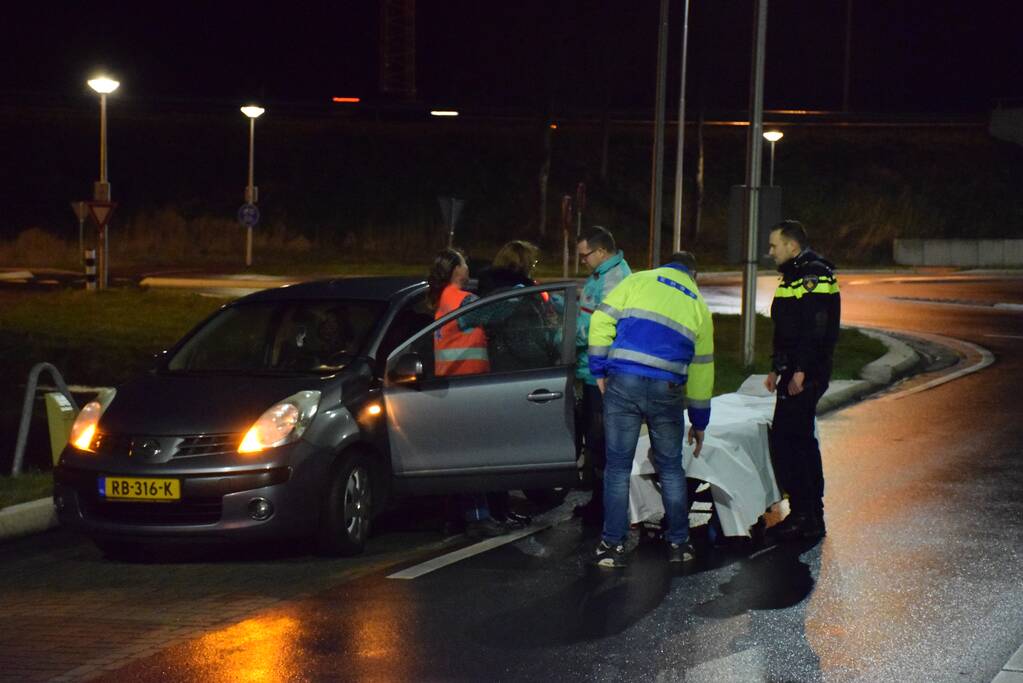 Gewonde na kop-staart aanrijding