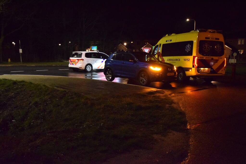 Gewonde na kop-staart aanrijding