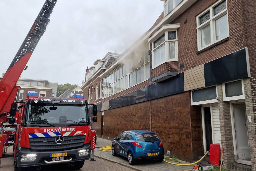 Restaurant Damas ontruimd door brand