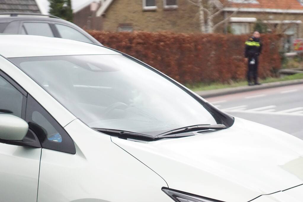 Fietsster gewond bij aanrijding