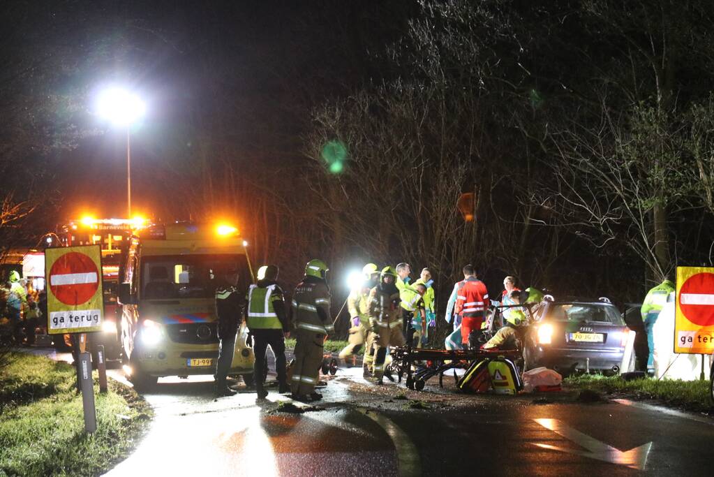 Man (23) overleden bij eenzijdig ongeval op afrit A30