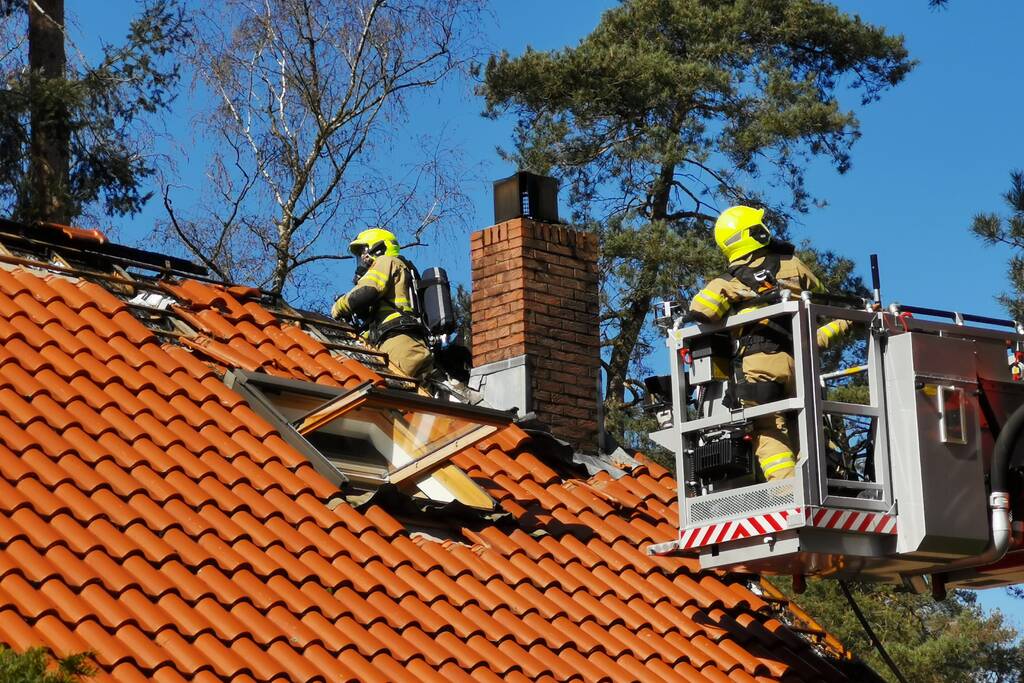 Veel rook bij brand op vakantiepark