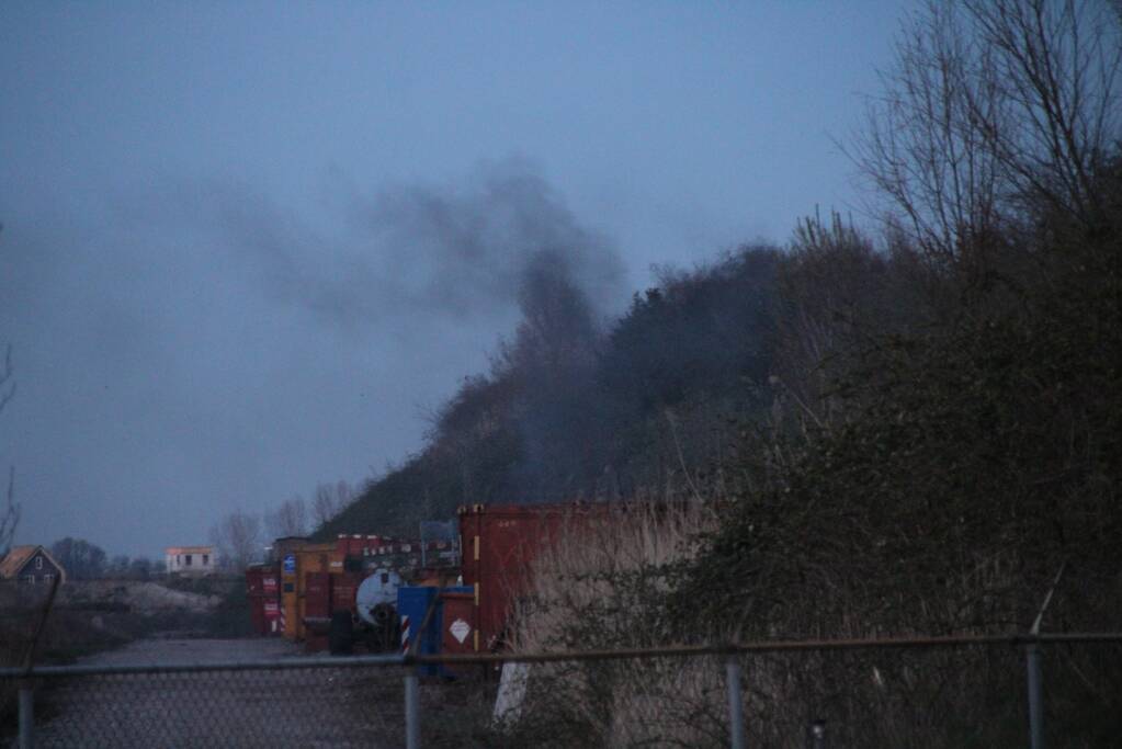 Brand op terrein afvalverwerker Renewi