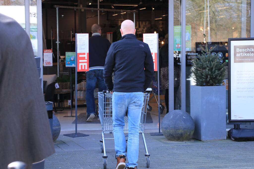 Beveiliging bij bouwmarkt Karwei voorkomt ongeregelheden