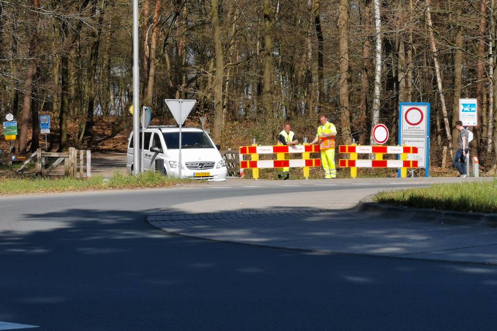 Parkeerplaatsen Ginkelse Heide afgesloten