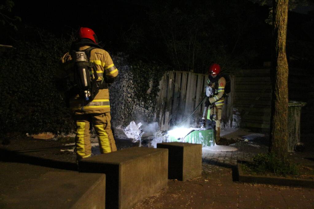 Meerdere kliko's gesmolten door brand