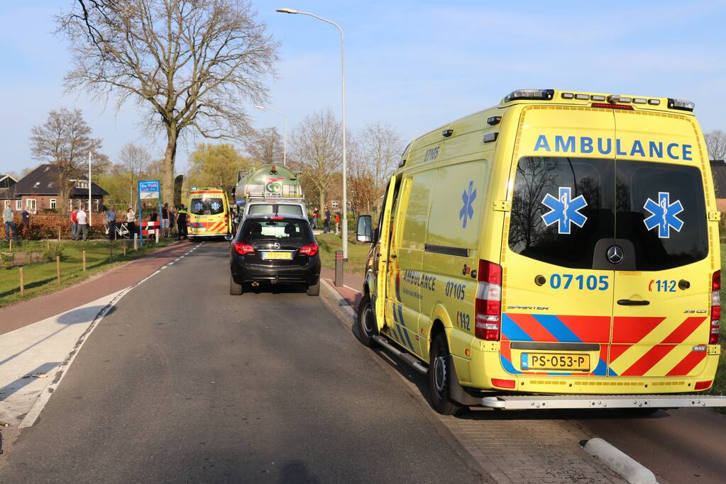 Fietsster ernstig gewond na ongeval