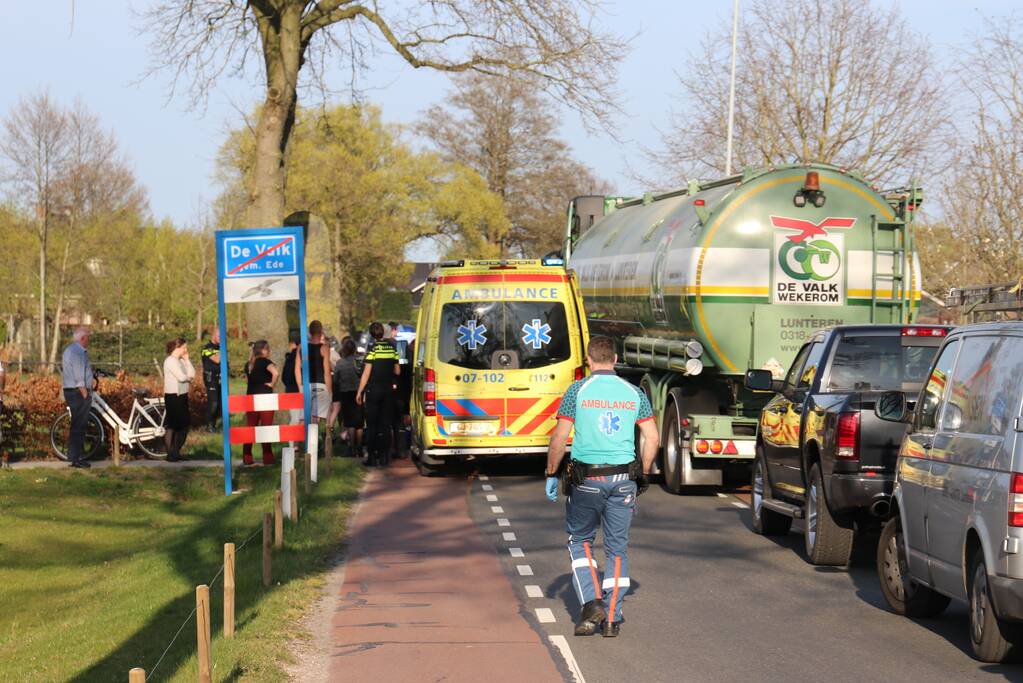 Fietsster ernstig gewond na ongeval