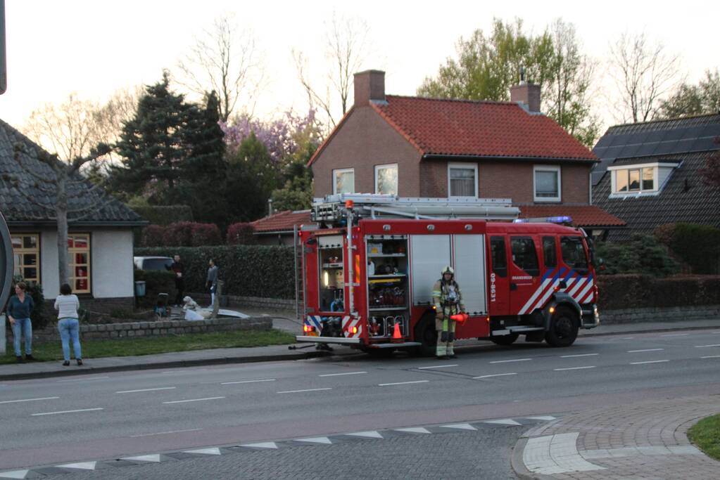 Flinke rookontwikkeling bij woningbrand