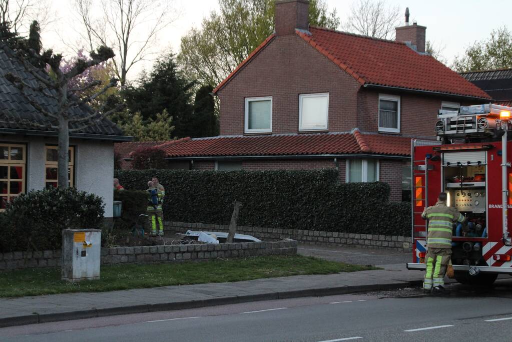 Flinke rookontwikkeling bij woningbrand