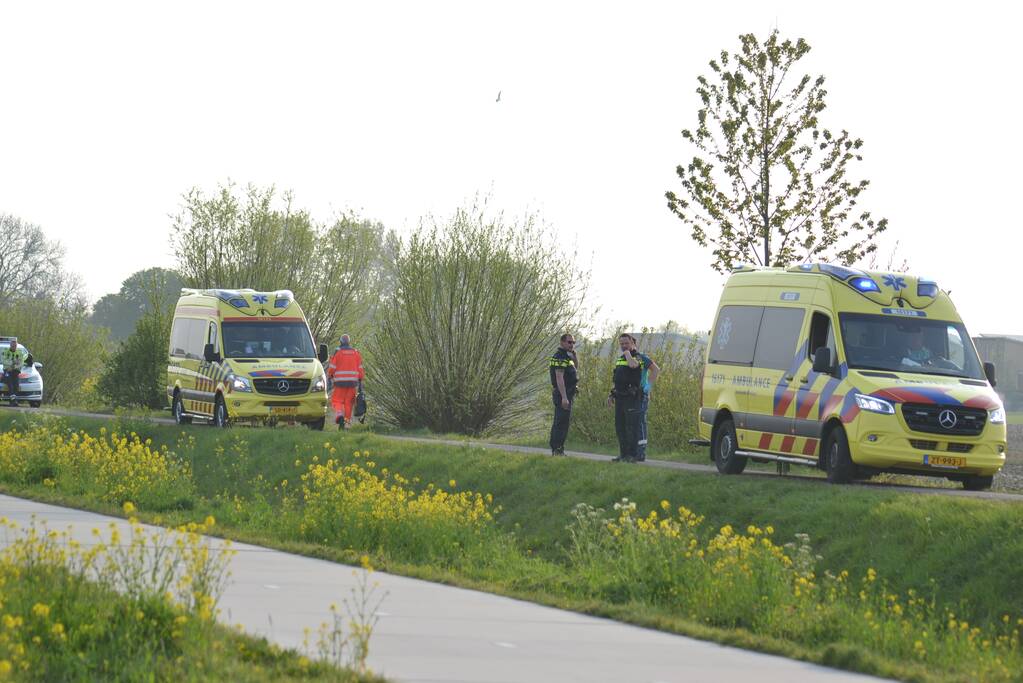 Traumahelikopter assisteert bij medische noodsituatie