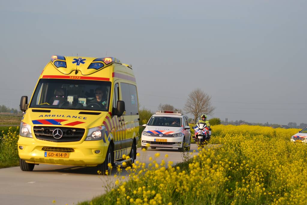 Traumahelikopter assisteert bij medische noodsituatie