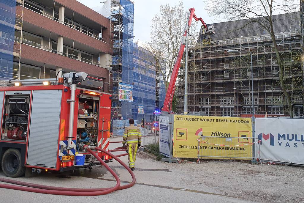 Forse brand op dak