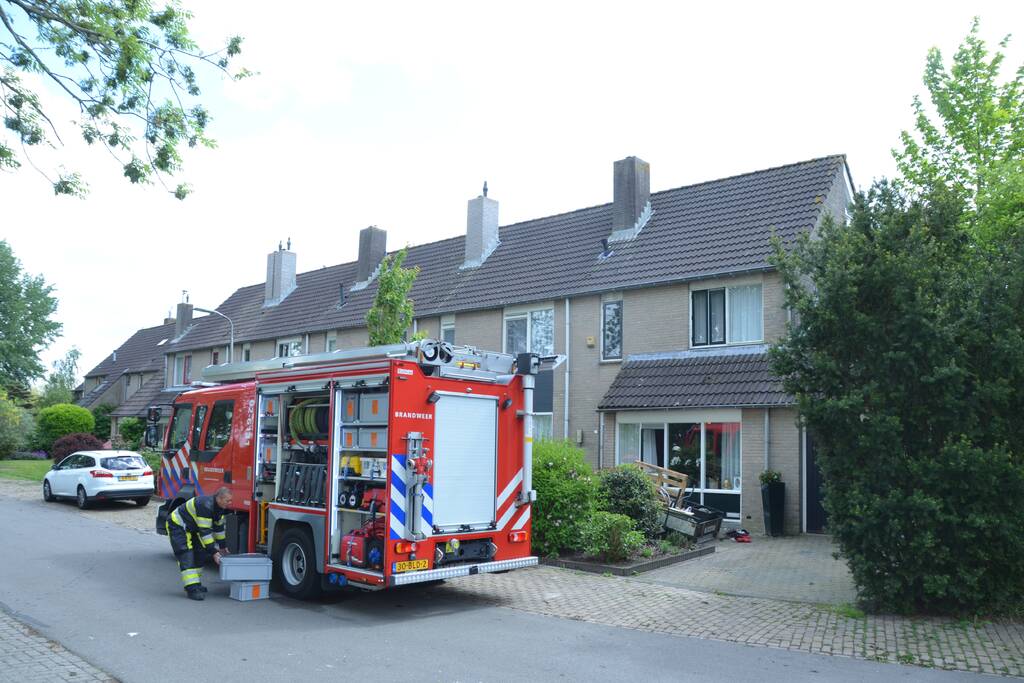 Brand in woning