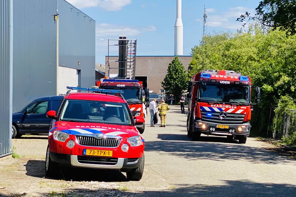 Ernstig incident in bedrijfsloods