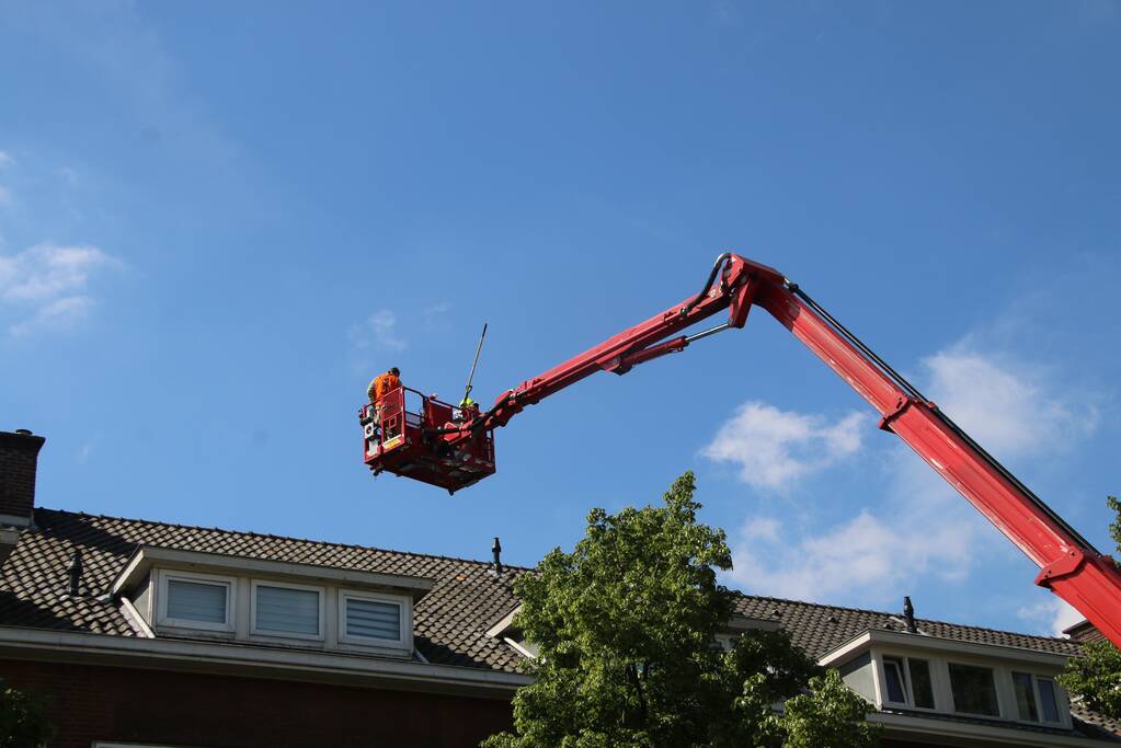 TV-schotel zorgt voor gevaarlijke situatie