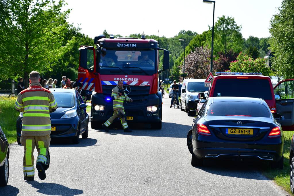 Veel rook bij grote brand Zuiderzeewijk