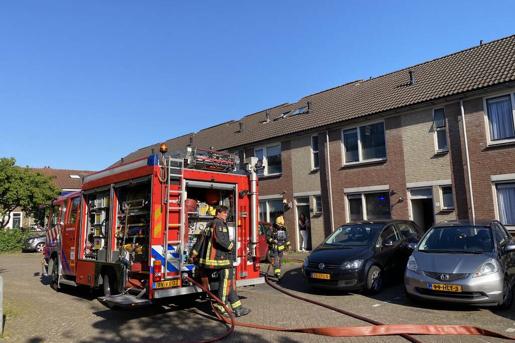 Brand in woning