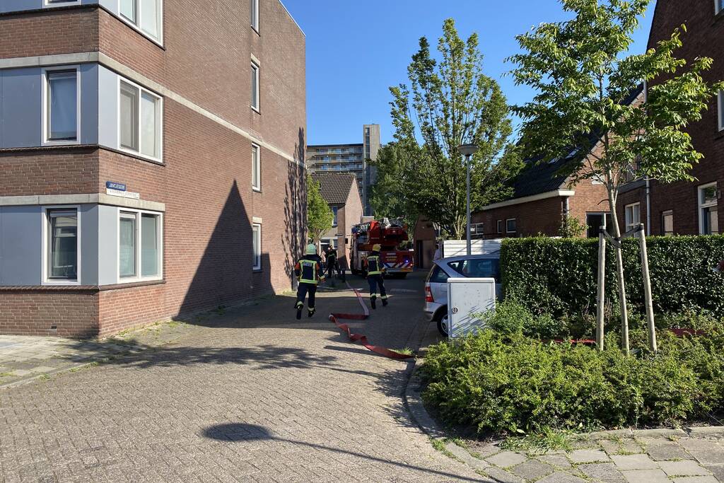 Brand in woning