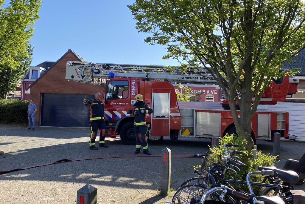 Brand in woning