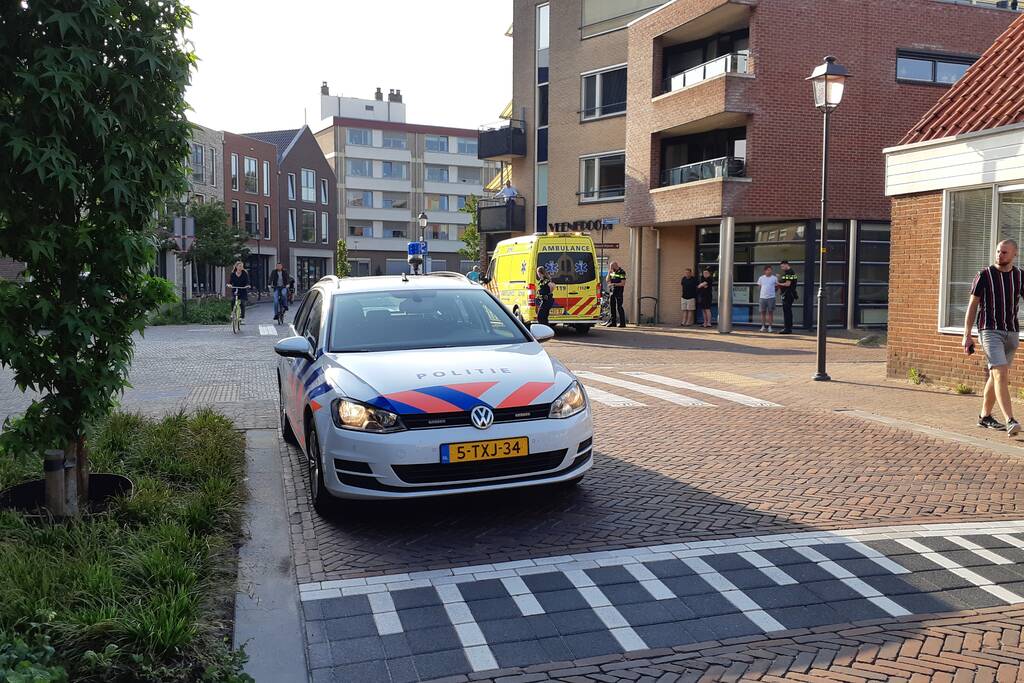 Fietser aangereden door auto