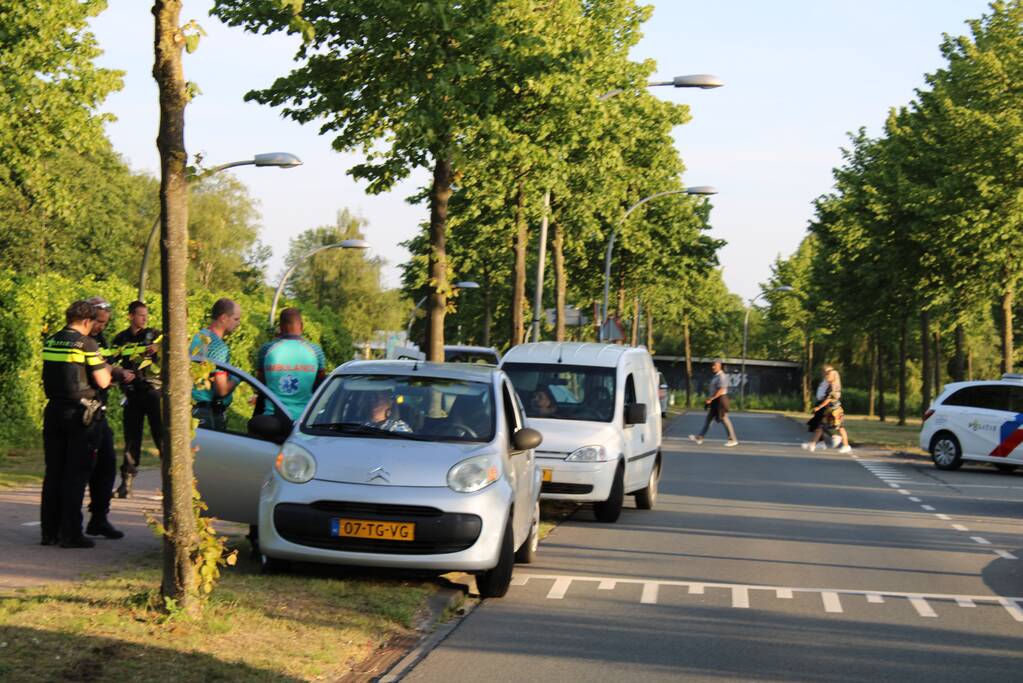 Gewonden bij aanrijding met drie auto's