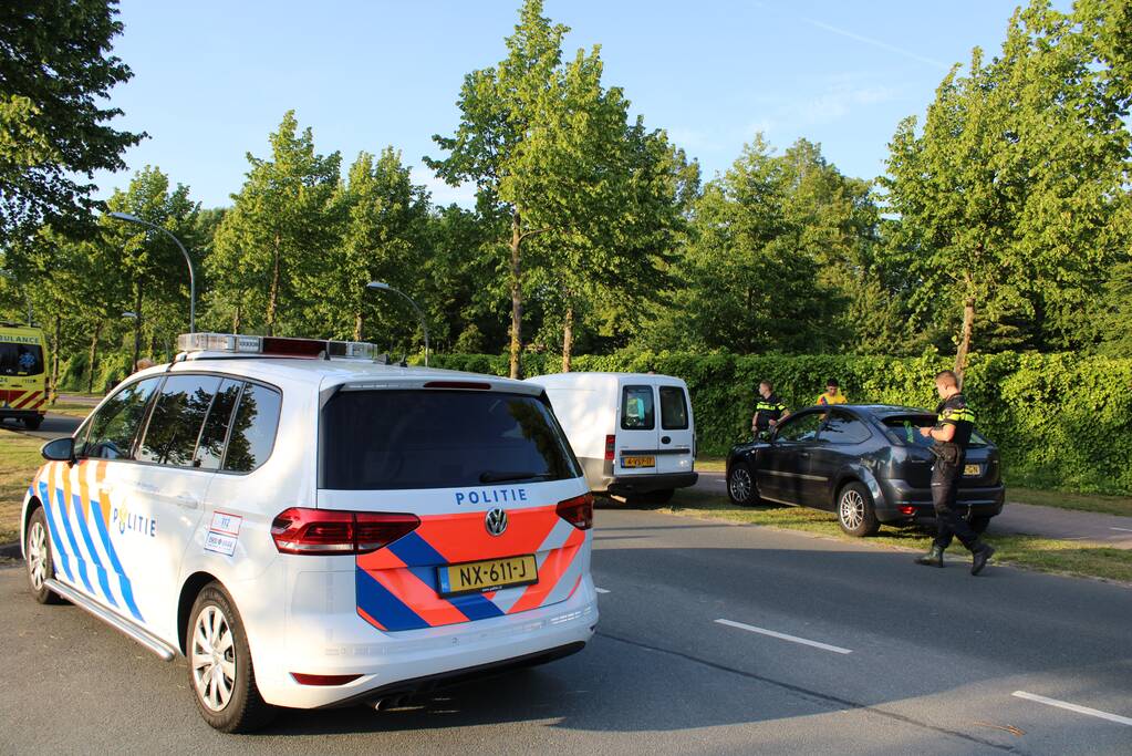 Gewonden bij aanrijding met drie auto's