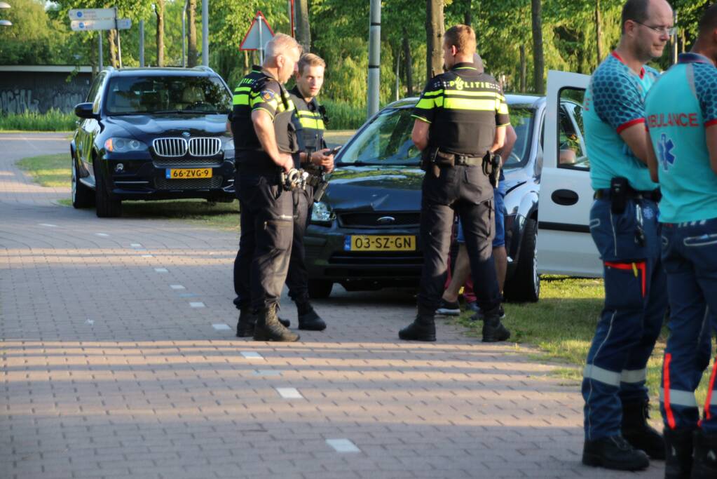 Gewonden bij aanrijding met drie auto's